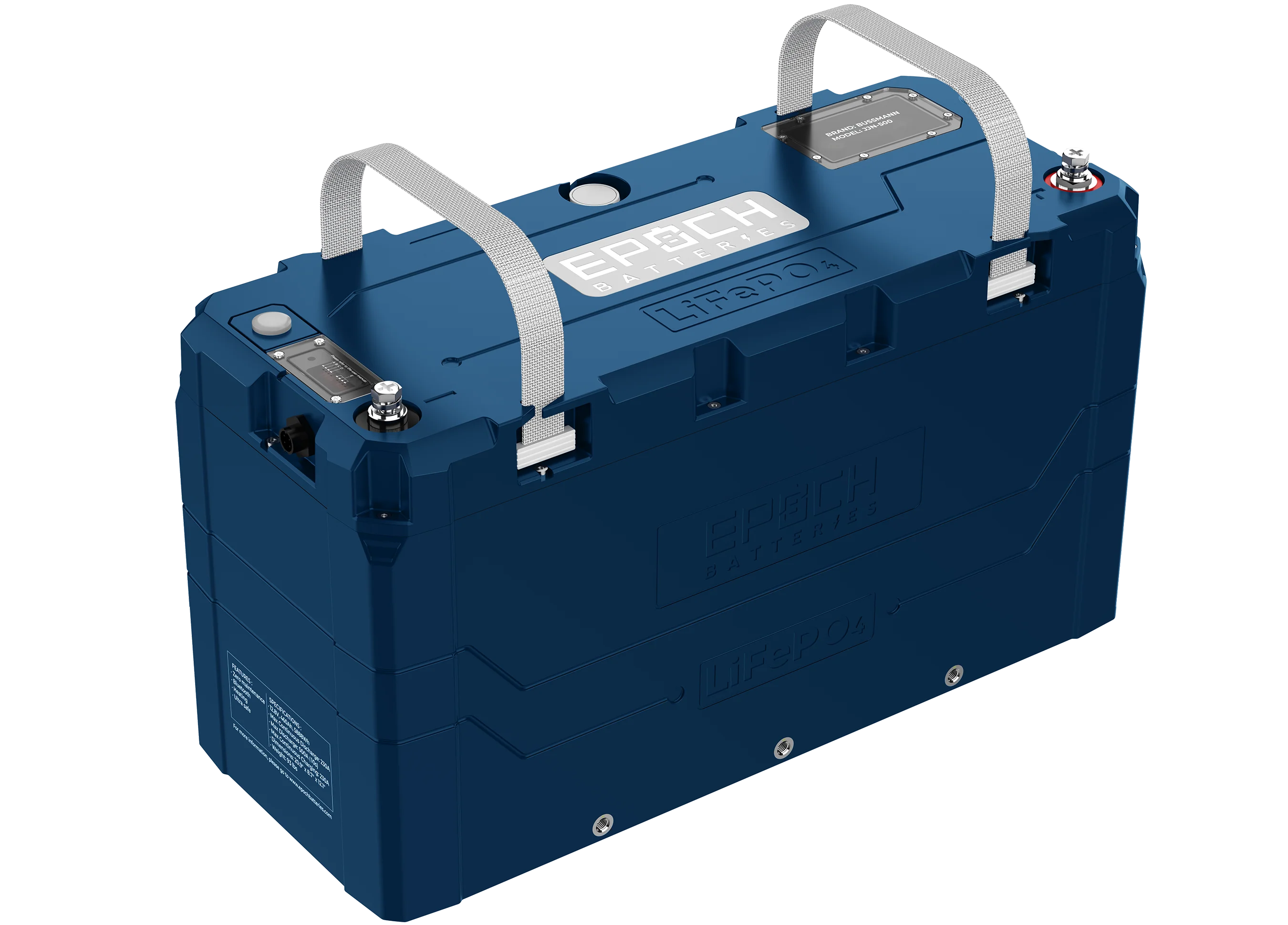 12V 460Ah V2-T Elite Series LiFePO4 battery with heating, Bluetooth and Victron comms
